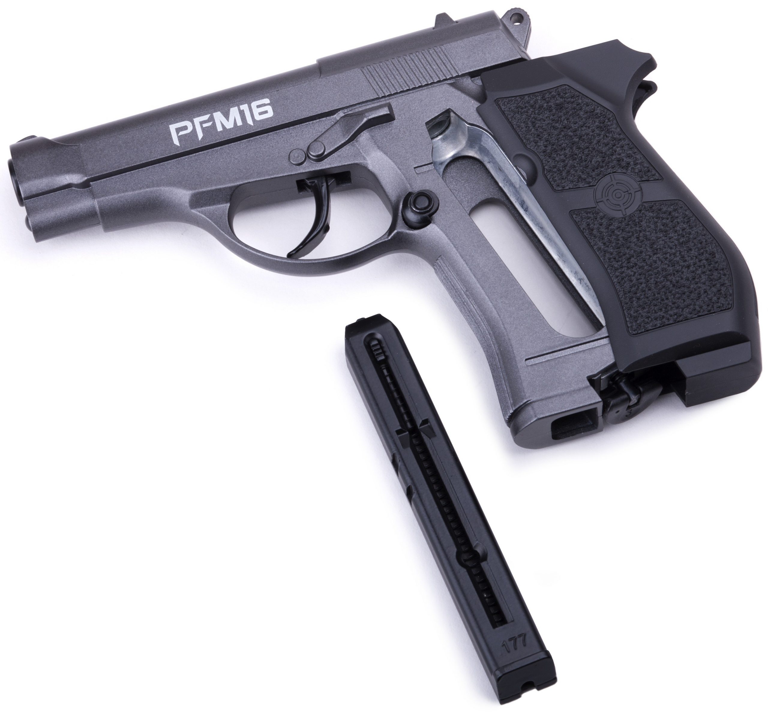 Pistola CO2 Crosman PFM16 Full Metal 4.5mm - MSREBECO